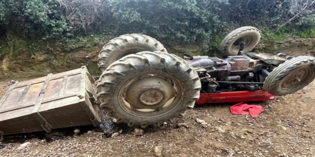 İzmir'de ölümcül kaza! Traktörün altında kalan sürücü can verdi