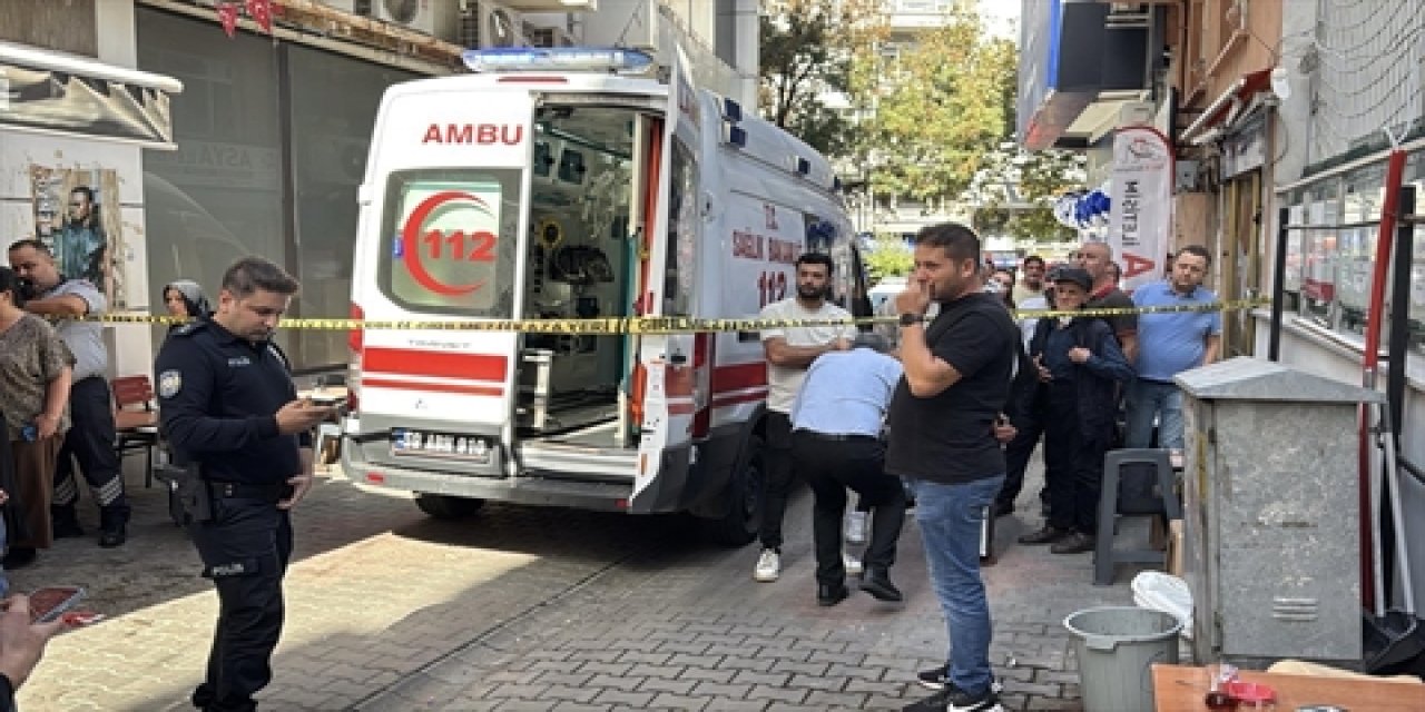 Tekirdağ Mağaza çalışanı 1 kişiyi öldürdü, 1'i polis 4 kişiyi yaraladı