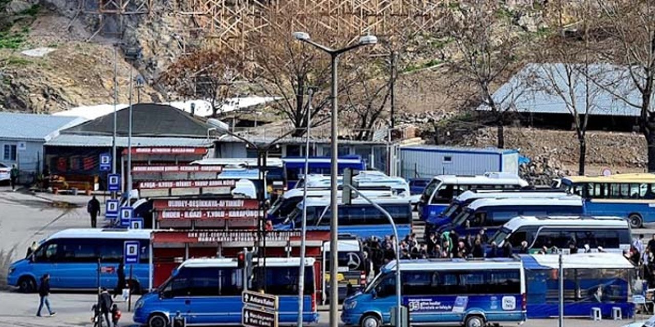 Bentderesi dolmuş durakları taşınıyor