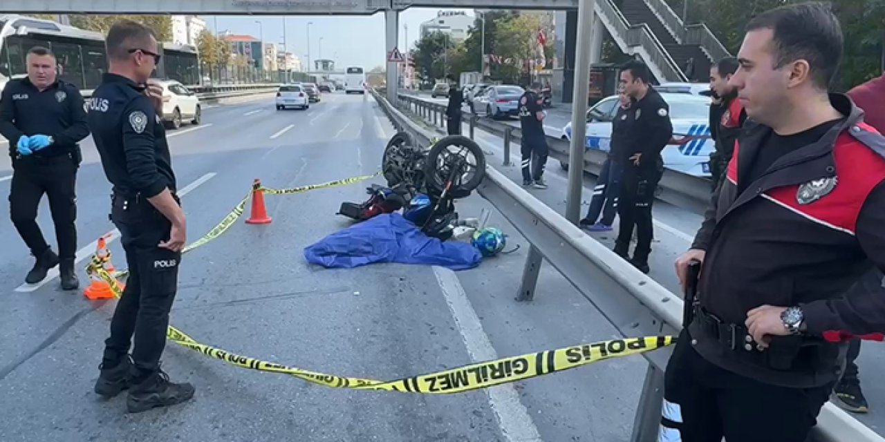 Avcılar’da motosiklet kazası: 1 ölü