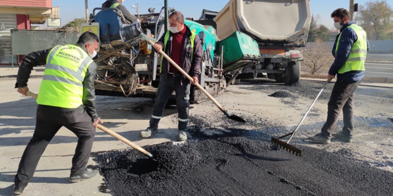 Ankara’da altı ilçede yol çalışmaları tamamlandı