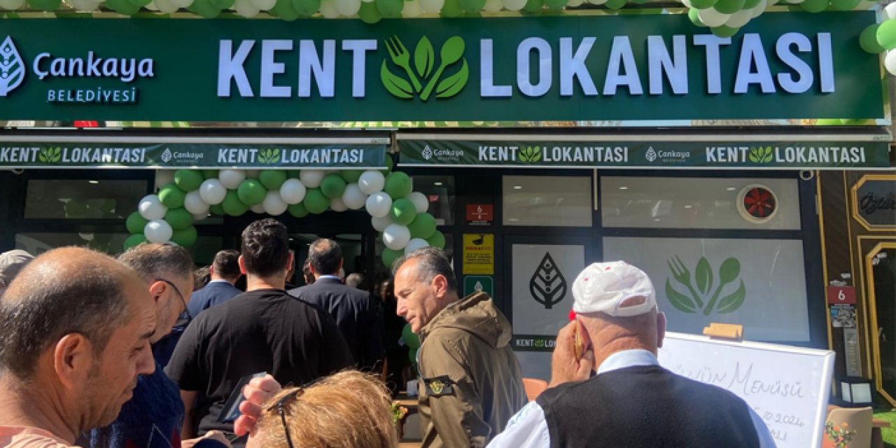 Ankara'nın ikinci belediye lokantası açıldı: Cebeci'de fiyat 75 lira olacak