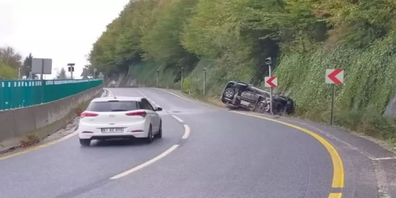 Bolu Dağı'nda Trafik Kazası: Sürücü Yaralandı