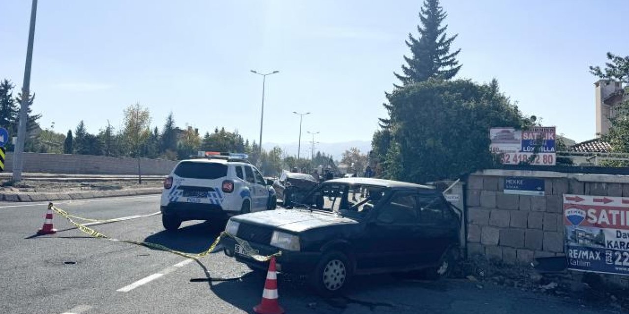 Kayseri'de feci kaza: 1 ölü, 3 yaralı