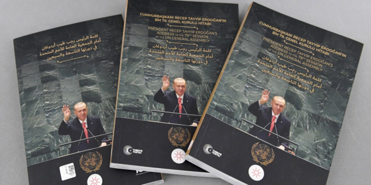 CB Erdoğan’ın BM hitabı kitap oldu