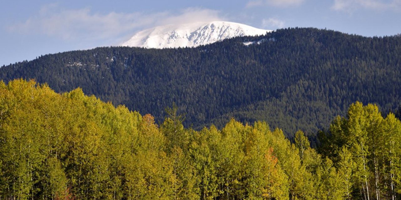 Ilgaz Dağı’nda mevsimler buluşması: Zirvede kar, eteklerinde sonbahar