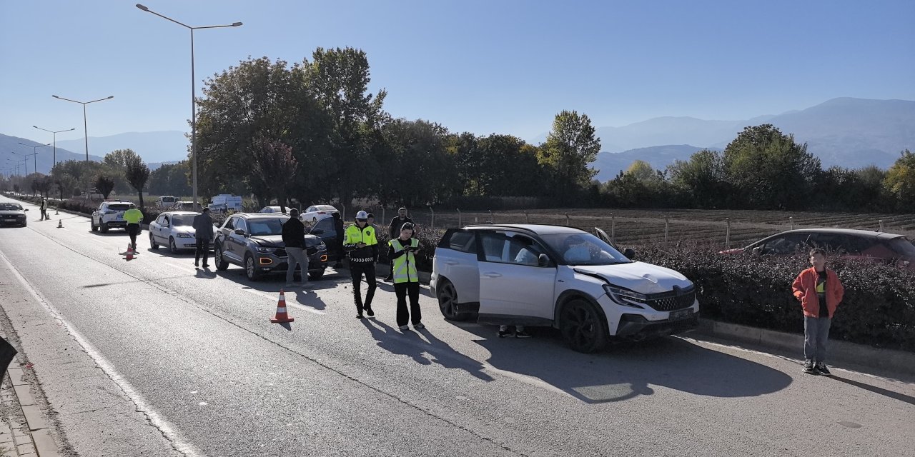 Bursa’da zincirleme kaza: 6 yaralı