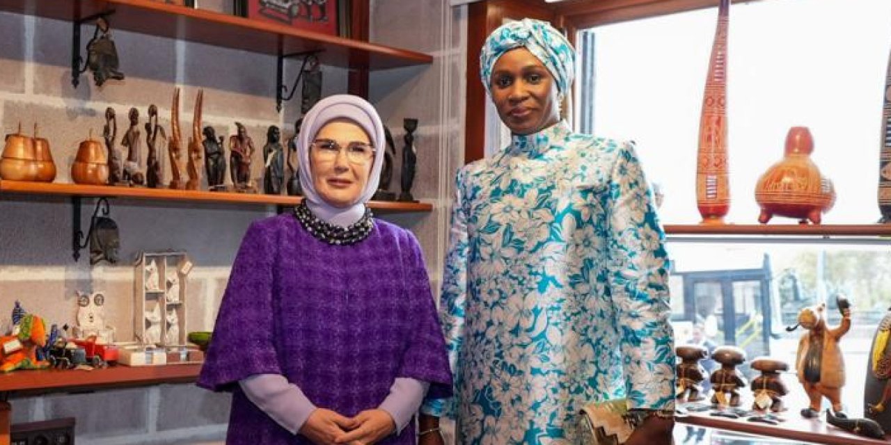 Marie Fay ve Emine Erdoğan’ın görüntüleri paylaşıldı