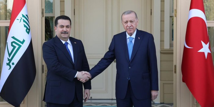 Cumhurbaşkanı Erdoğan Irak Başbakanı Sudani'yi kabul etti