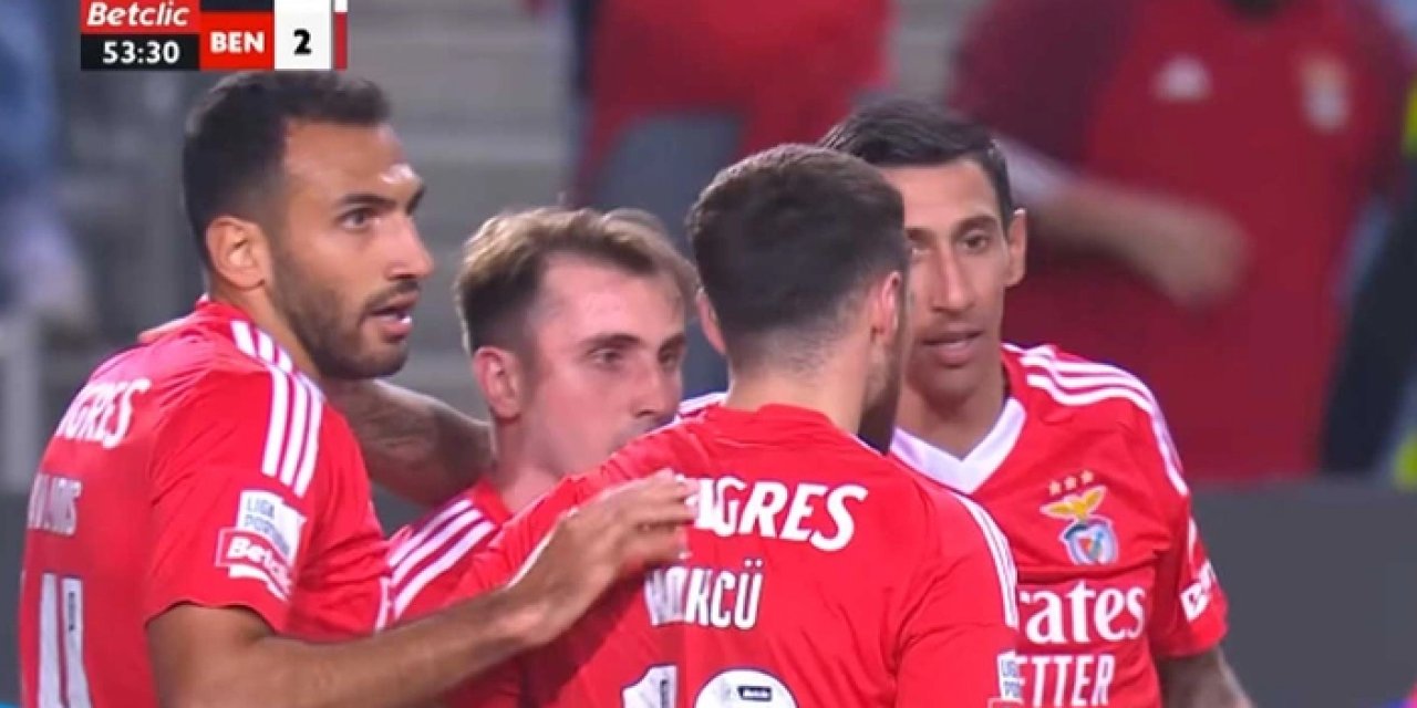 Benfica, Kerem Aktürkoğlu'nun asistleriyle  Farense'yi geçti