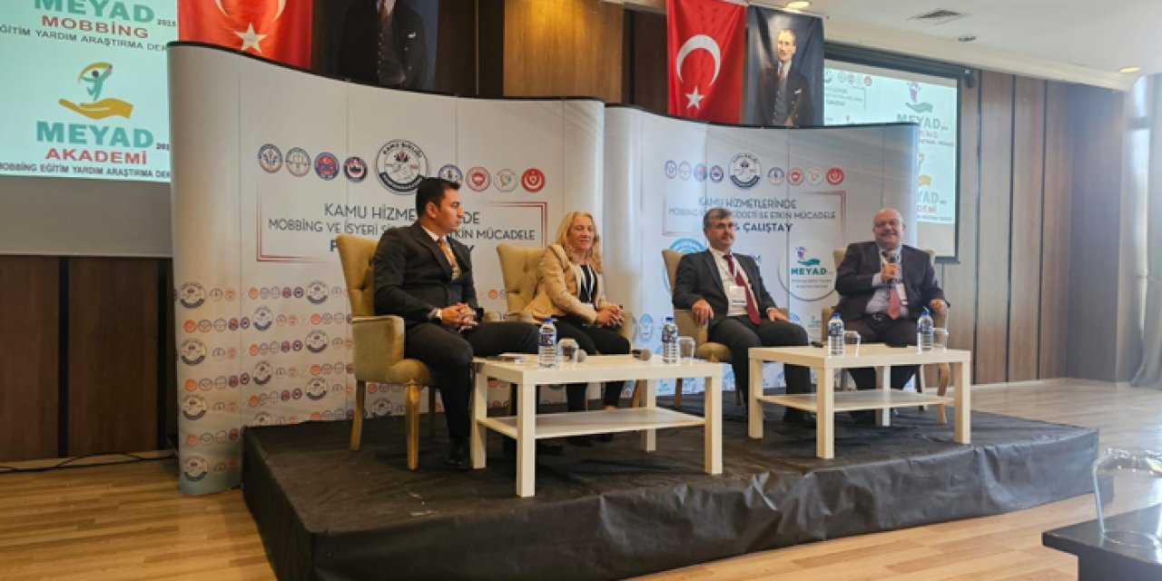 Mobbing ve işyeri şiddetine dikkat çekmek için Ankara'da panel düzenlendi