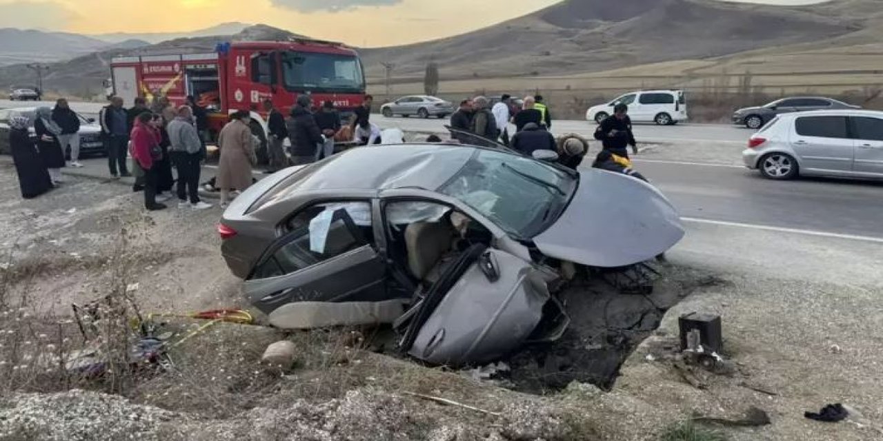 Erzurum'da Su Kanalına Çarpan Otomobilde 3 Kişi Hayatını Kaybetti