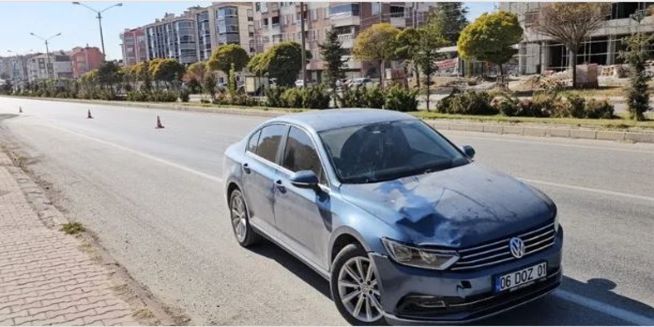 Konya'da kahreden kaza: Otomobilin çarptığı yaya öldü...