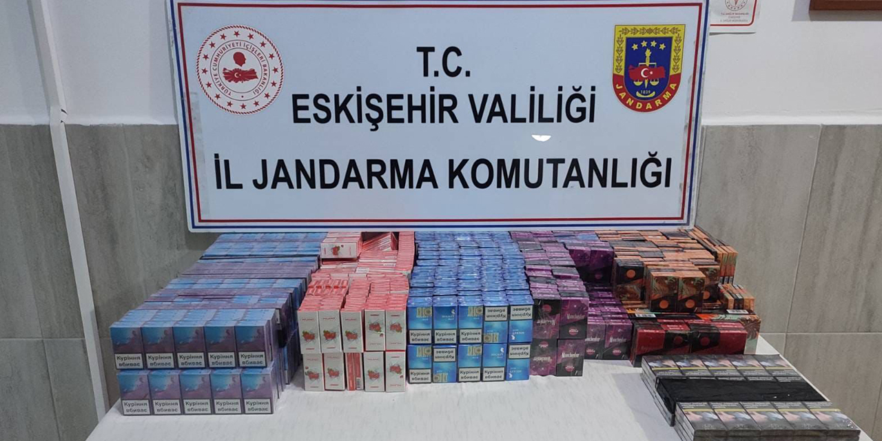 Eskişehir’de kaçak sigara operasyonu: 1690 paket ele geçirildi