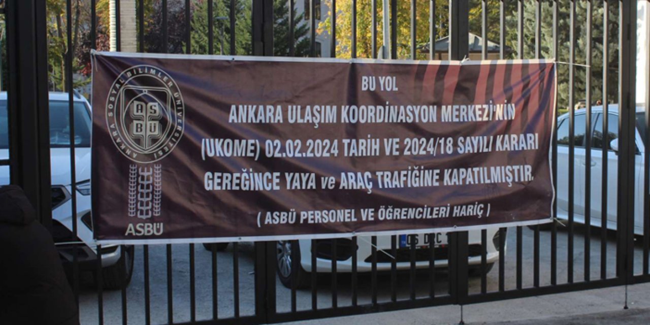 ASBÜ kampüs girişini kapattı: Büyükşehir iptal için harekete geçti