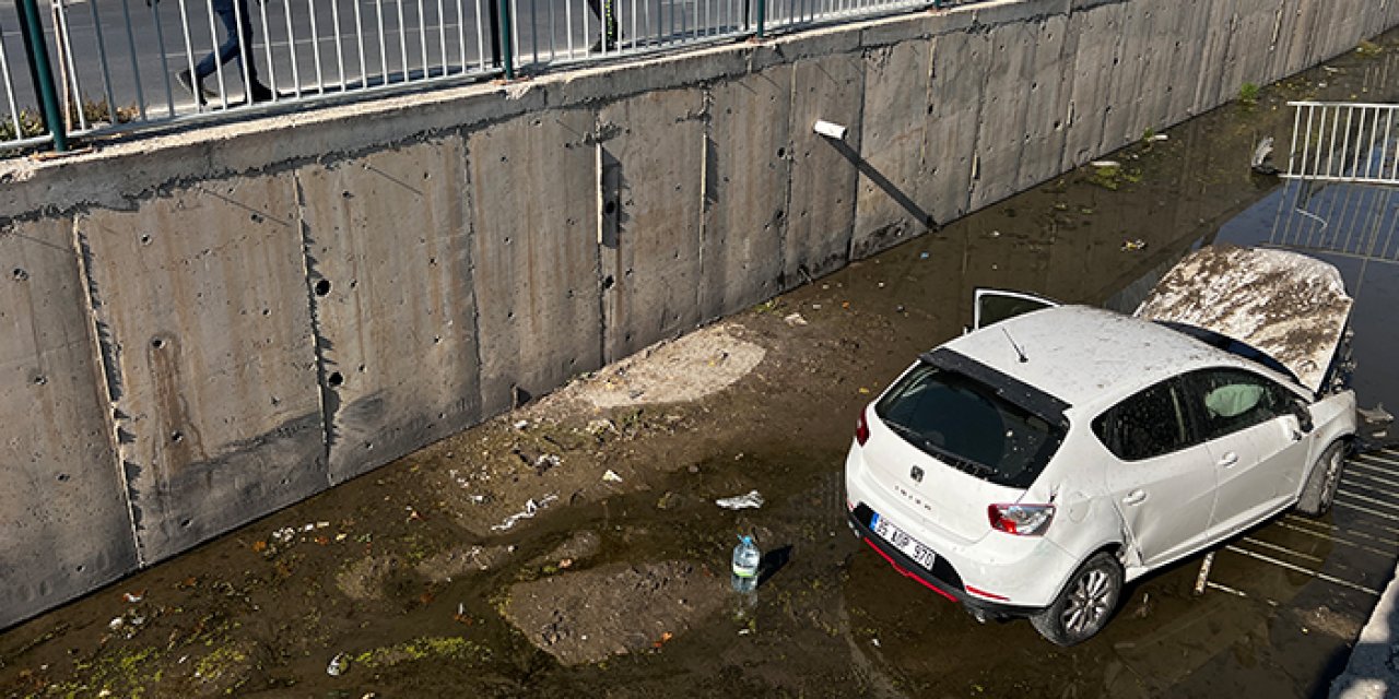 Kayseri'de bir araç daha sulama kanalına devrildi: Hemşire yaralandı