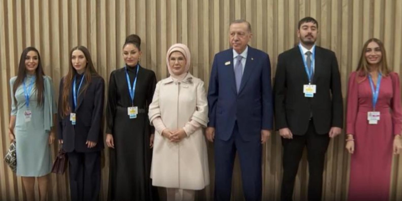 Emine Erdoğan lider eşleriyle bir araya geldi