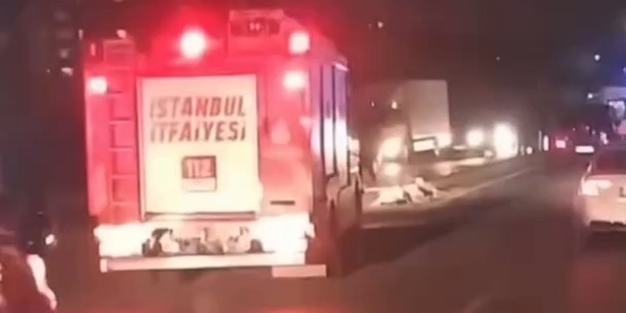 Başakşehir'de otomobilin çarptığı skuterın sürücüsü ağır yaralandı