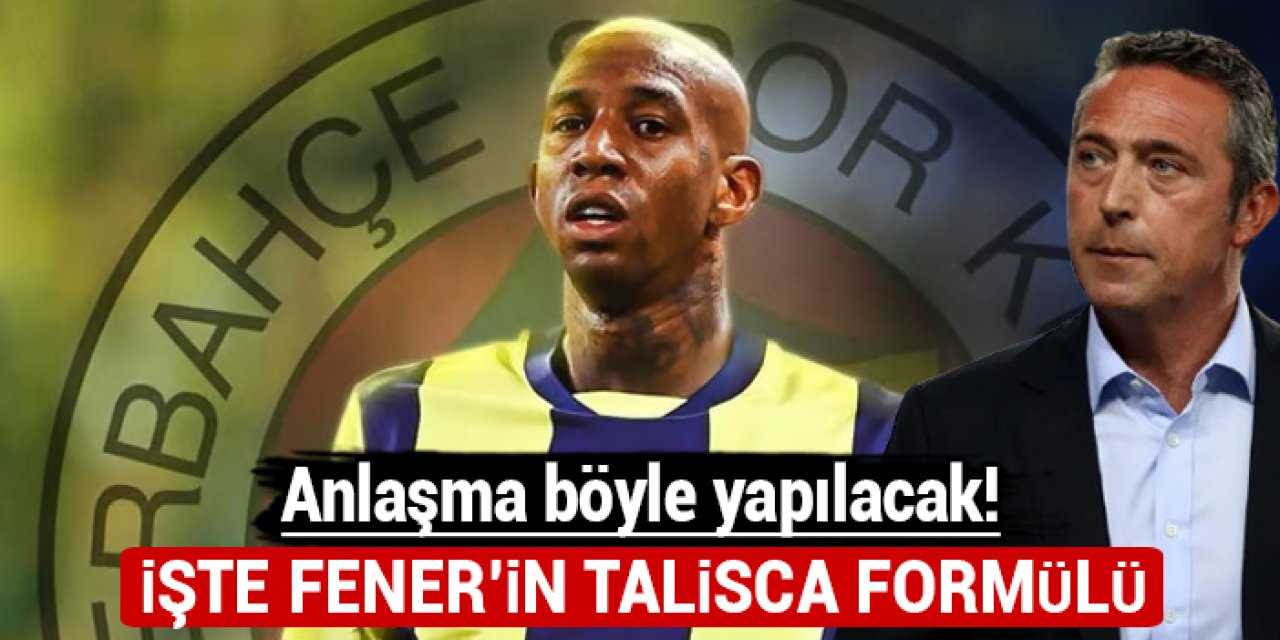 Fenerbahçe'de Talisca için yeni formül