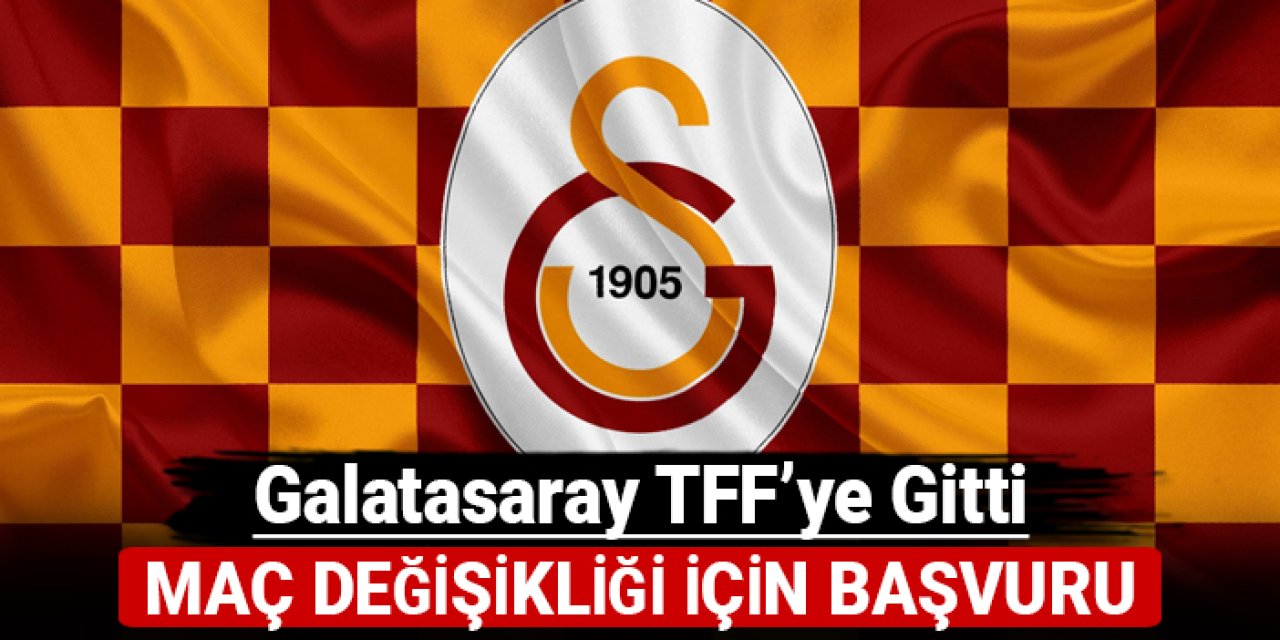 Galatasaray'dan TFF'ye tarih talebi