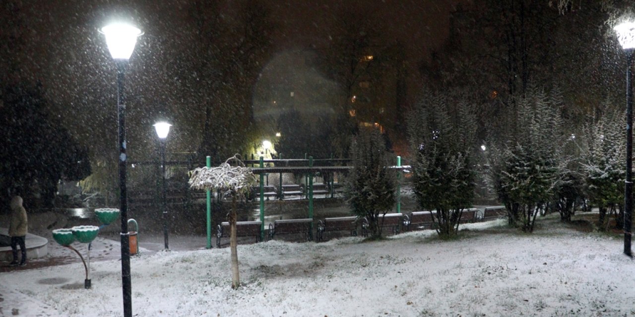 Ankara'da mevsimin ilk karı yağdı