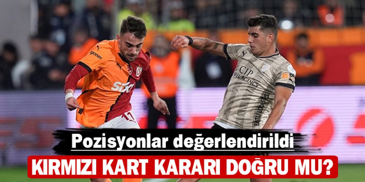 Bodrum FK - Galatasaray maçında hakem kararları tartışıldı