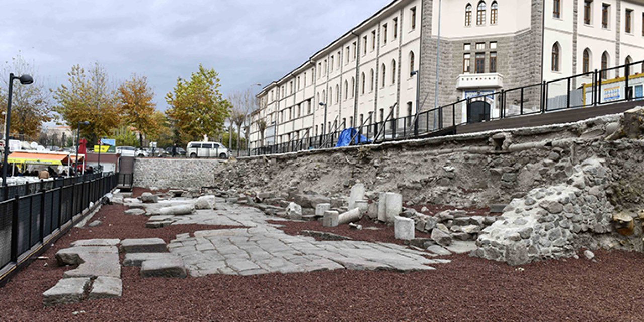 Ankara'da "Antik Roma Yolu" restorasyonunda sona doğru