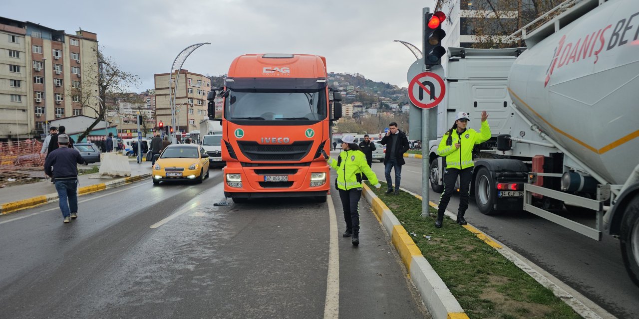 Tır’ın çarptığı yaya öldü