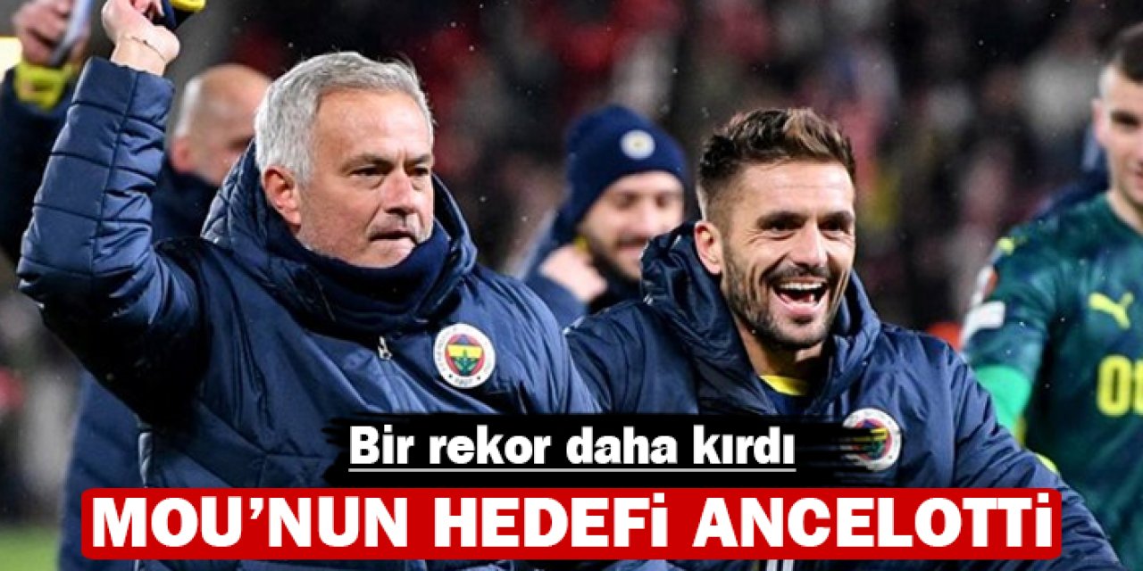 Mourinho'nun hedefi Ancelotti: Bir rekor daha kırdı