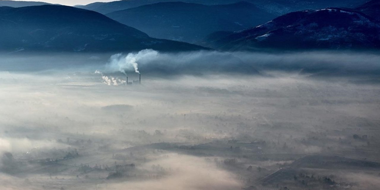 Düzce ve Bolu sisle kaplandı