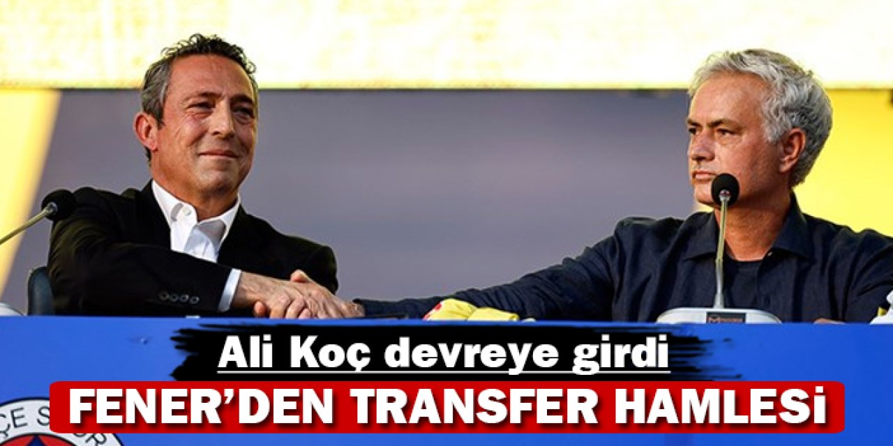 Fener'den transfer hamlesi: Başkan Ali Koç devrede