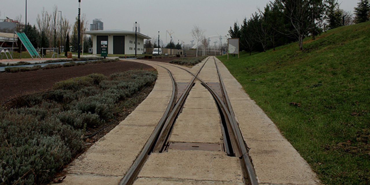 Başkent Millet Bahçesi'nde nostaljik tramvay hattı çalışmıyor