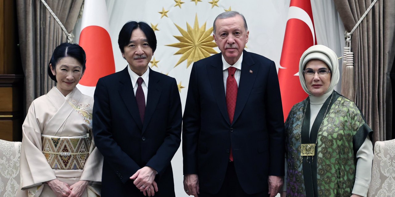 Emine Erdoğan, Japonya Veliaht Prensesi Akishino ile bir araya geldi