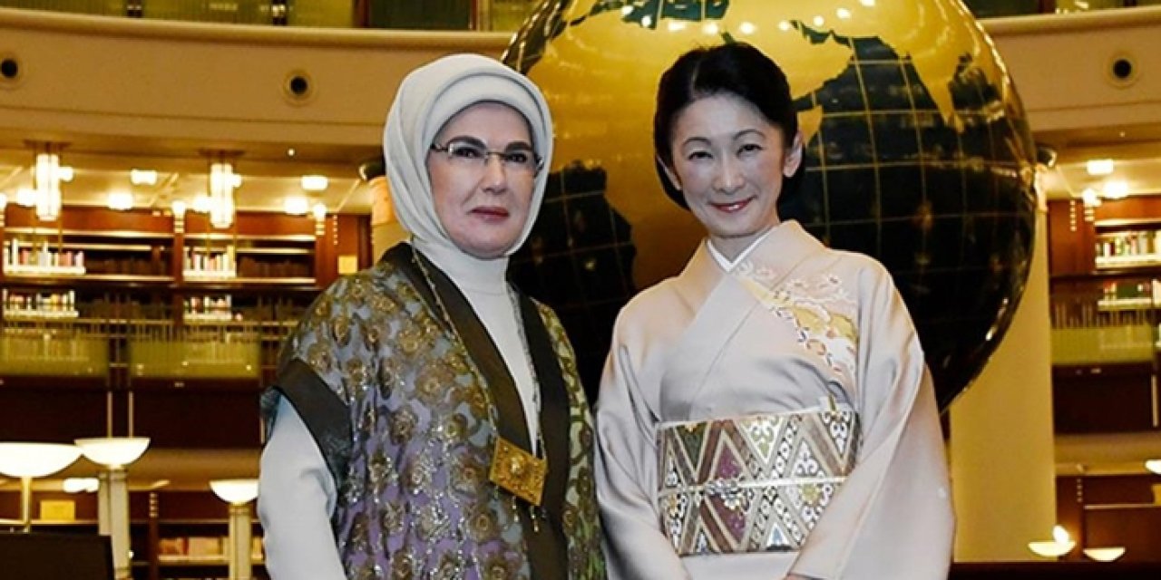 Emine Erdoğan Japonya Veliaht Prensesi ile görüştü