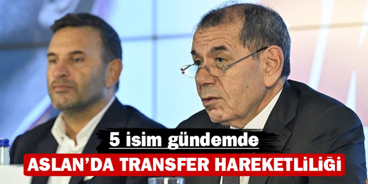 Galatasaray’da transfer hareketliliği: 5 isim gündemde