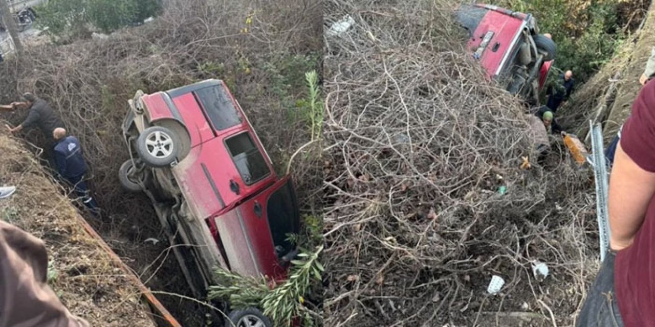 İzmir Gökdere Köyü’nde Feci Kaza: Araç Dereye Yuvarlandı!