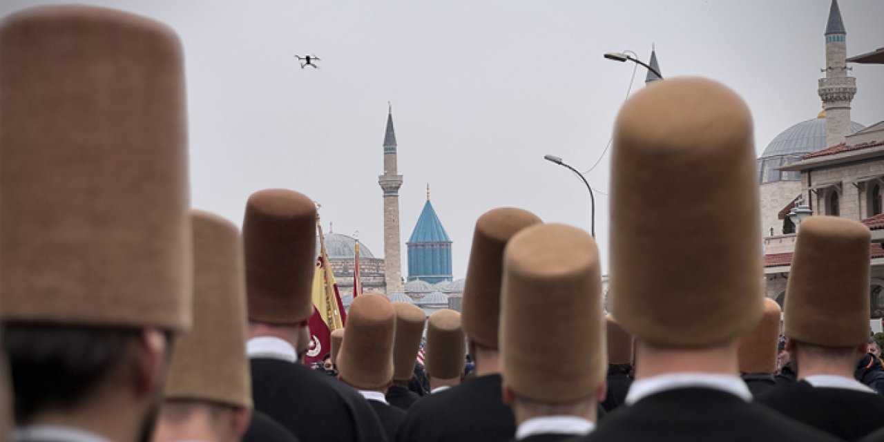 Mevlana'nın ‘Vuslat’ yıl dönümünde sevgi yürüyüşü