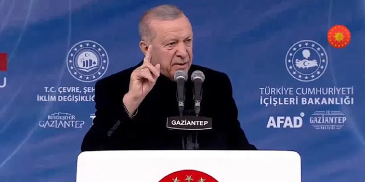 CB Erdoğan Gaziantep'te tapu teslim törenine katıldı