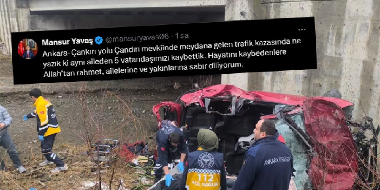 Ankara'da aileyi yok eden kaza: 5 kişi vefat etti