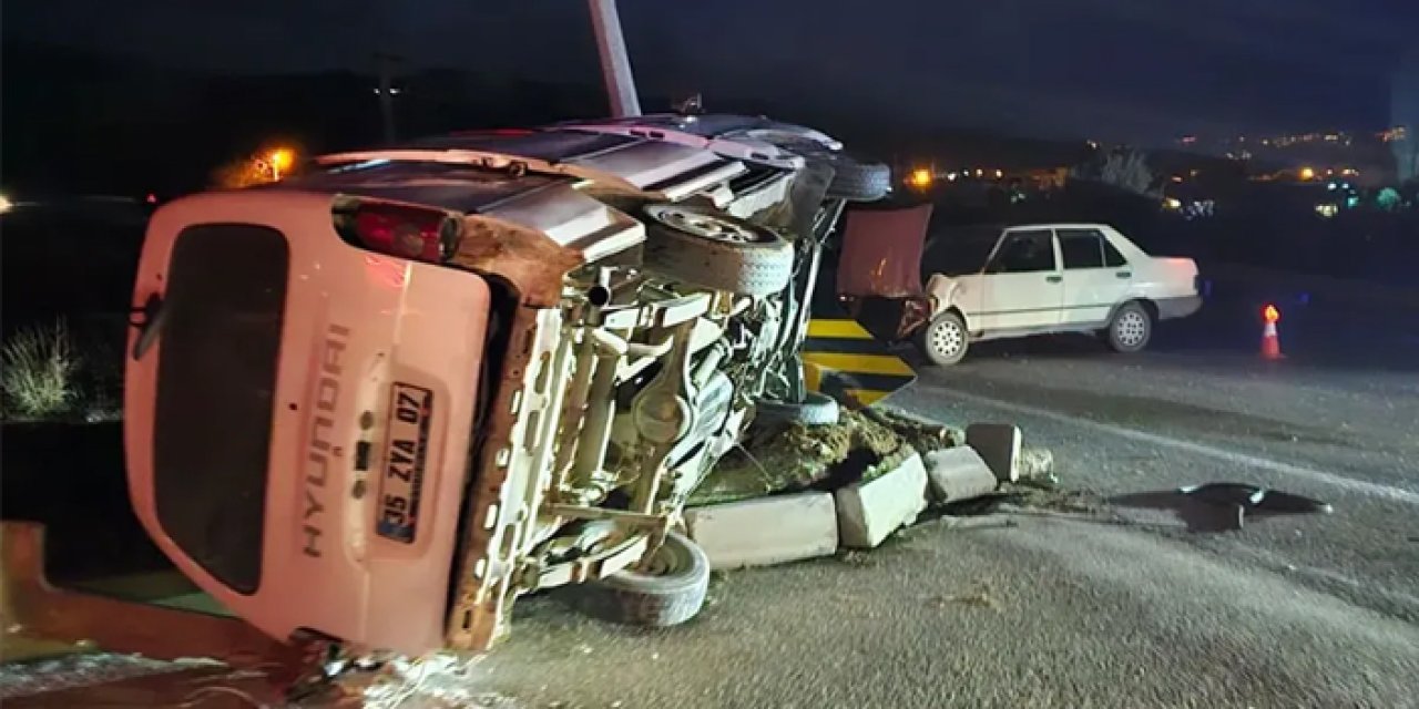 İzmir'de feci kaza! 6 yaralı var