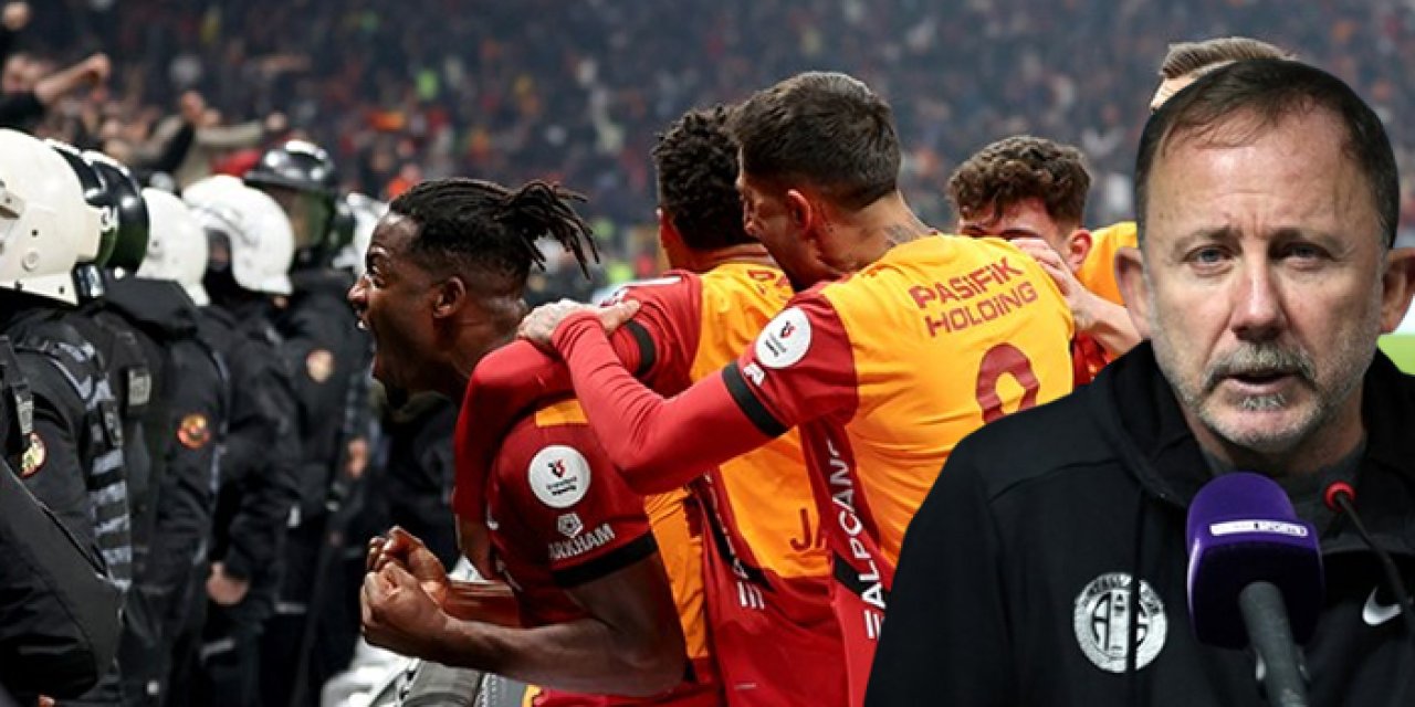 Sergen Yalçın'dan Galatasaray yorumu: "Bu galibiyet şans eseri"