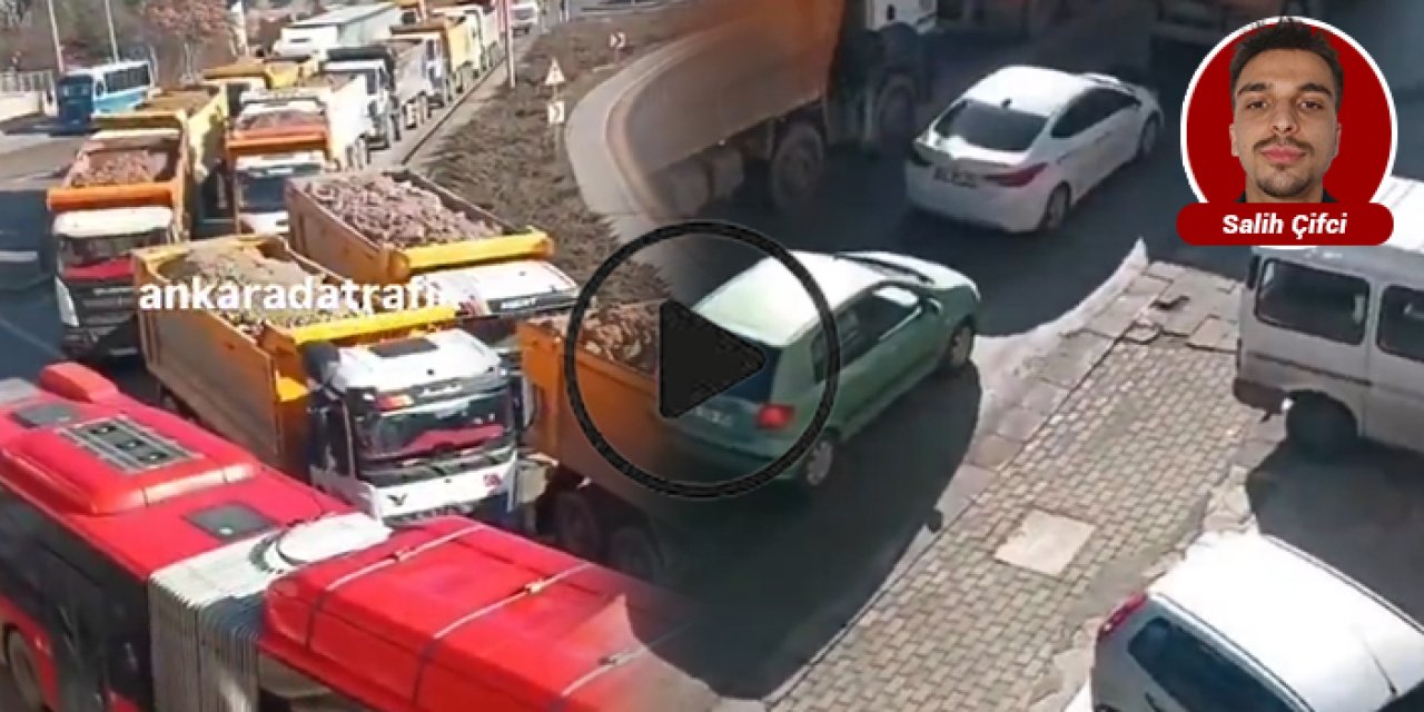 Keçiören Ufuktepe'de trafik çilesi