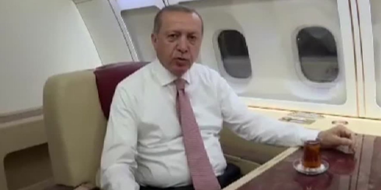 CB Erdoğan uçakta konuştu: “Hakan Fidan Suriye’ye gidecek”