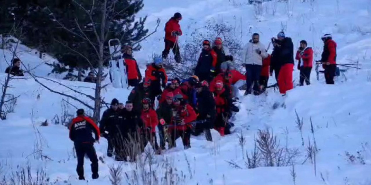 Erzurum'da çığ düştü: 1 sporcu vefat etti