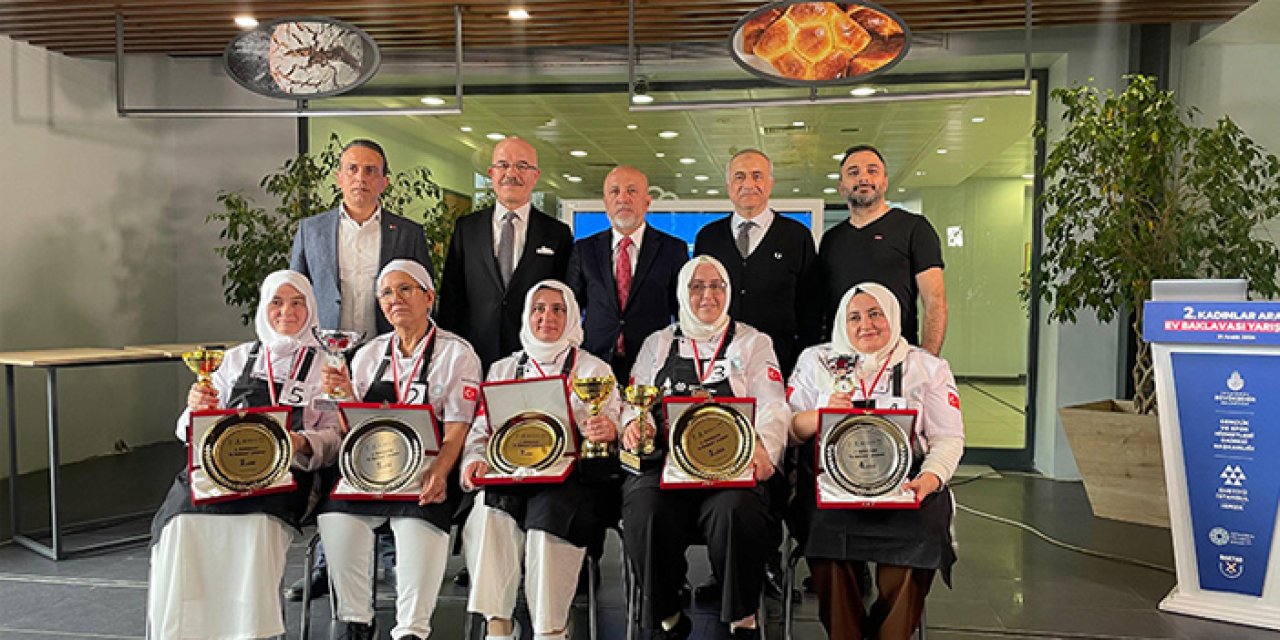 Baklava yapma yarışması nefesleri kesti