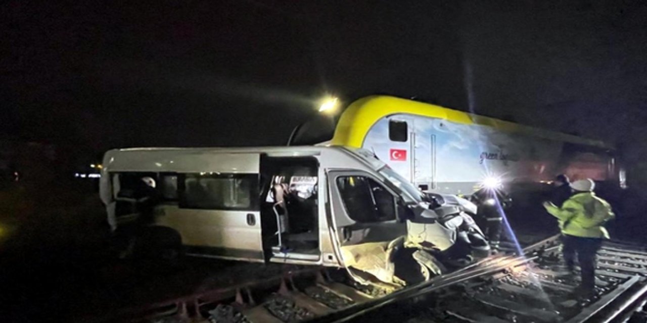 Tekirdağ'da tren kazası:  4 kişi yaralı