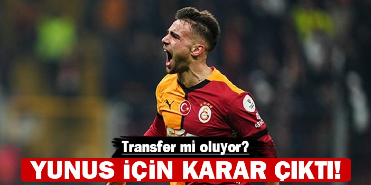 Yunus Akgün için karar çıktı: Transfer mi oluyor?