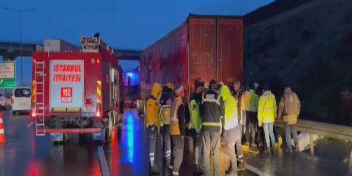 Kuzey Marmara Otoyolu'nda Feci Kaza: Otomobil, Duran TIR’a Çarptı, 1 Ölü