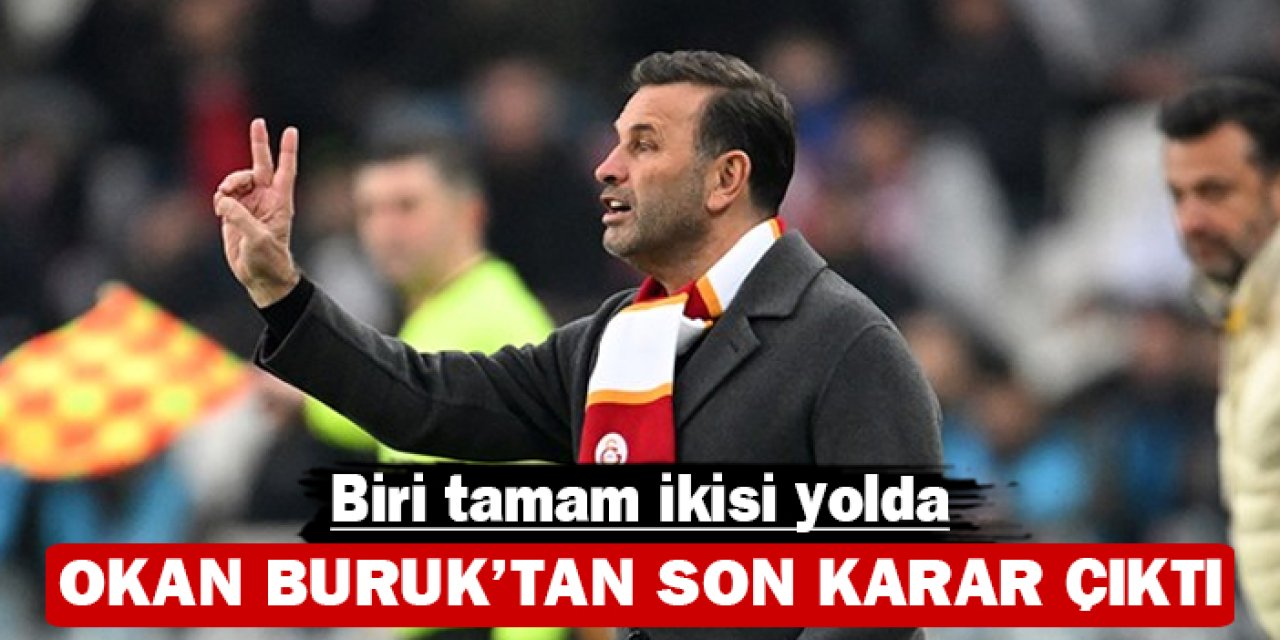 Galatasaray'da Avrupa kadrosu şekilleniyor