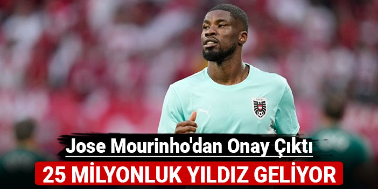 Jose Mourinho'dan onay çıktı: Fener'e 25 milyonluk yıldız geliyor!